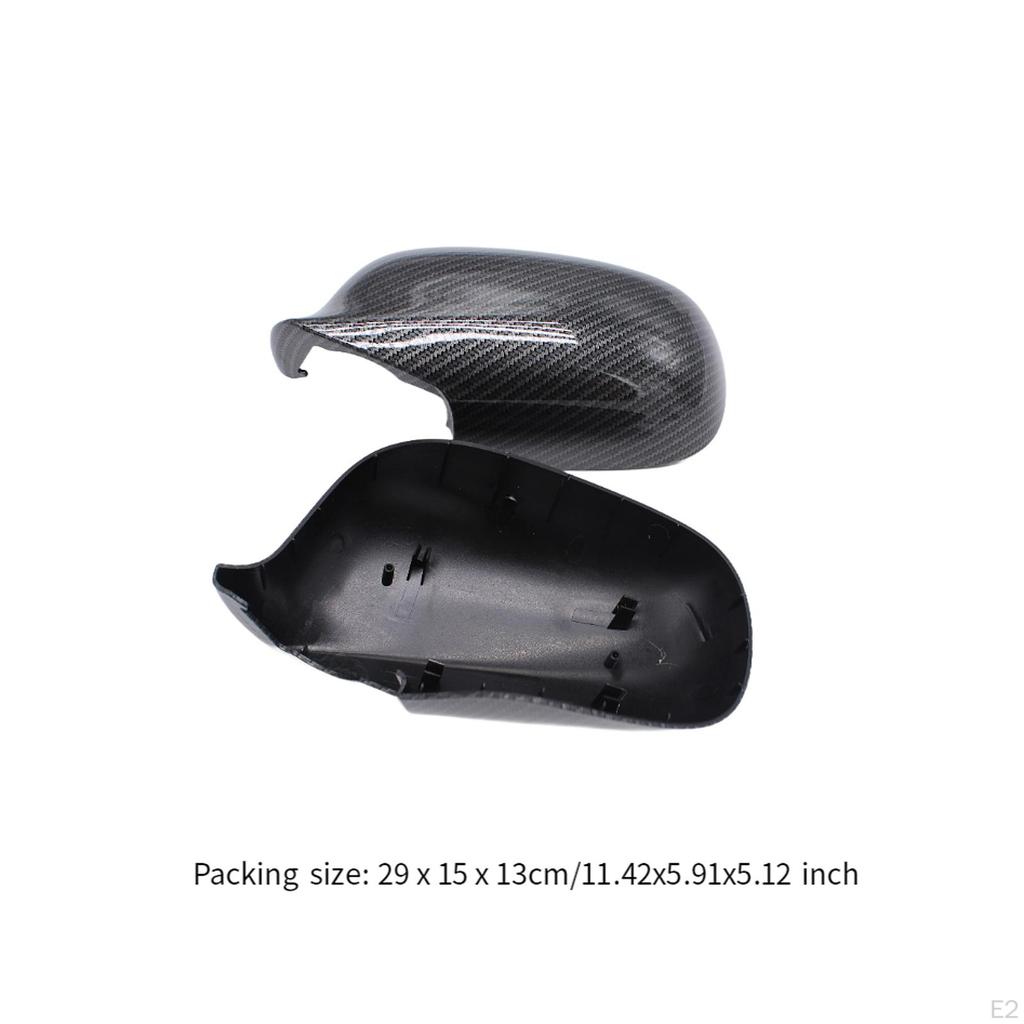 Wing Mirror Cover Housings, Directly Replace 12797722 12797723 Left Right, Easy Installation High