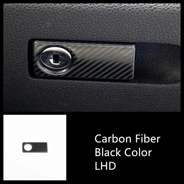 Stainless Steel Co-pilot Glove Box Sequin Decoration Cover Trim Interior For Mercedes Benz W212 W204 X204 W218 GLK CLS C E Class