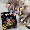 12Pcs Dog Nail Polish 12 Colors Pet Nail Polish Pen Set Quick Drying Water-Based Dog Cat Nail Polish Easy To Remove