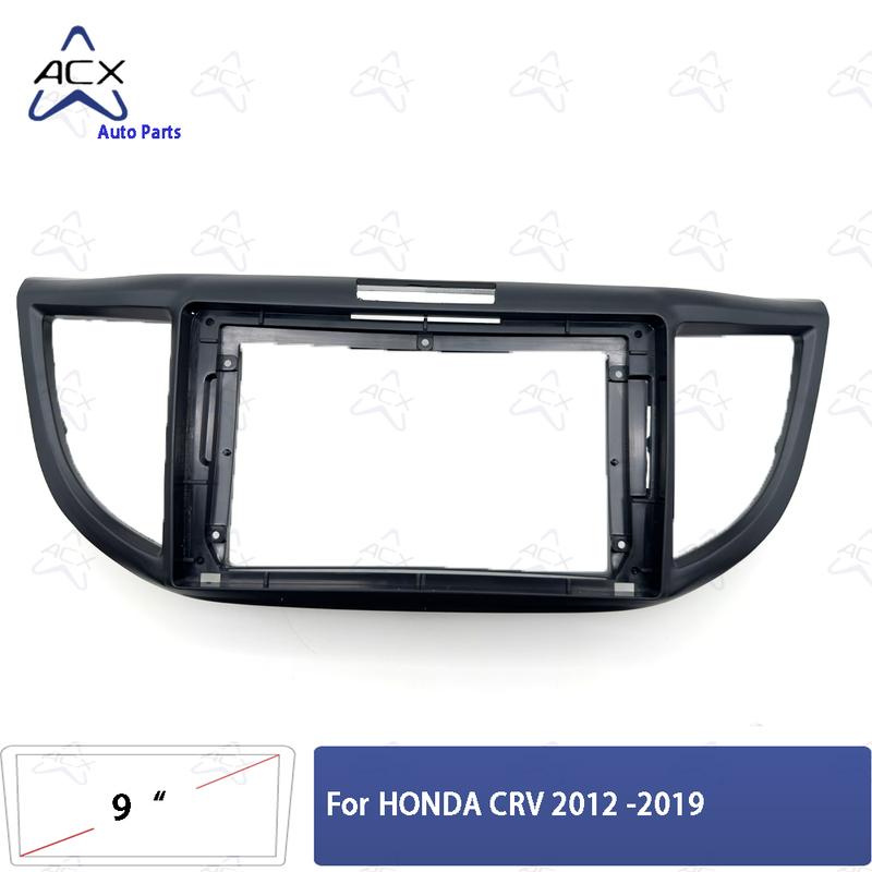 9"/10.1" For HONDA CRV 2012-2017Car Radio Fascias Android GPS MP5 Stereo Player 2 Din Head Unit Panel Dash Frame Installation