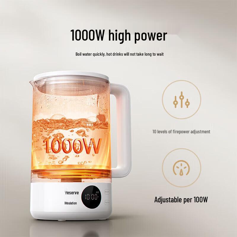 Wielofunkcyjny czajnik do herbaty i zdrowia Xiaomi S1 1,5L wtyczka CN (adapter w zestawie)