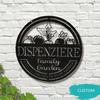 Custom Personalized Metal Garden Sign Family Plaque Vegetable Design Home Decor Mother Day Gift