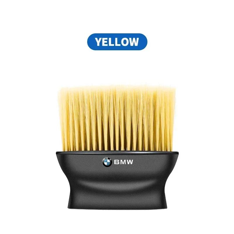 Car Soft Brush Car Crevice Dust Removal Artifact Brush For BMW X1 X3 X5 X6 X7 1 3 5 6 7 Series G20 G30 G11 F15 F16 G01 G02 F48