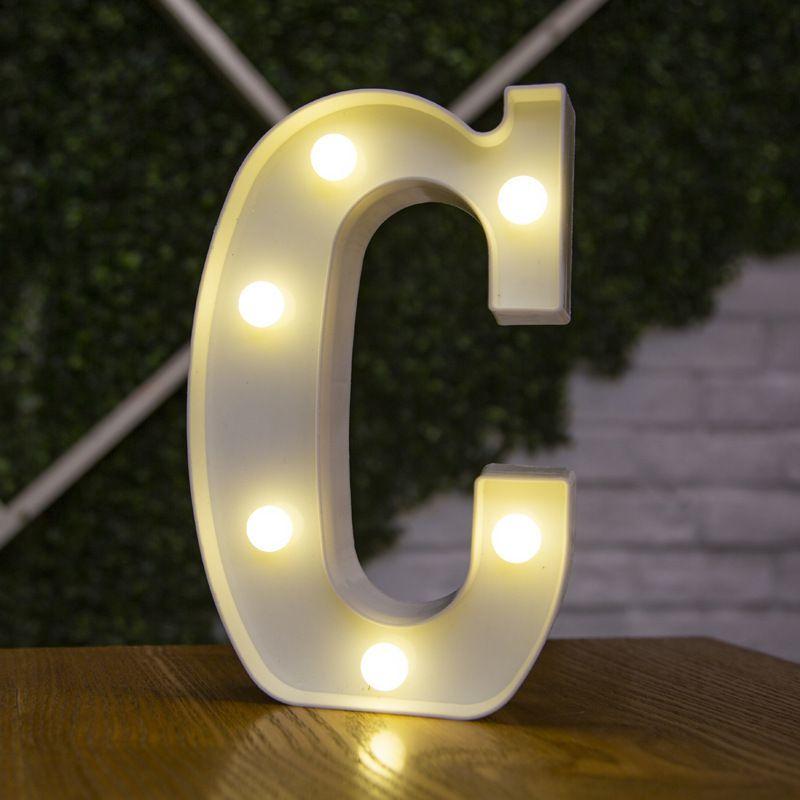Large Led Light Emitting Alphanumeric Love Standing Sign Decoration For Party Themes And Indoor Decor