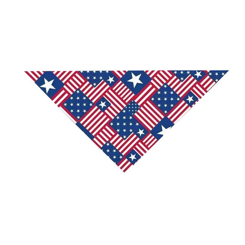 New American Pet Triangle Scarf Decorative Dog Cat Scarf Scarf Scarf Bib Pet Saliva Towel Supplies 63*43*43