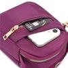 New large-capacity mobile phone bag shoulder bag messenger bag fashionable and simple casual nylon bag women