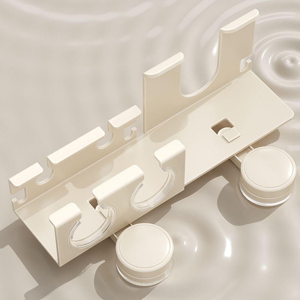 Aluminum Zinc Zinc Alloy Hair Dryer Storage Rack Punch Free Hair Blow Dryer Holder  for Household