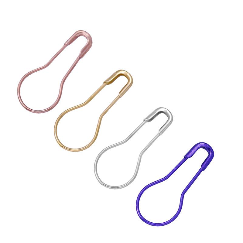 Hulu shaped small pin, colored pin, clothing hang tag, hanging rope, in stock locking pin
