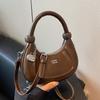 Retro Oil-wax Leather Hand-held Dumpling Bag High-quality Single-shoulder Crossbody Women's Bag