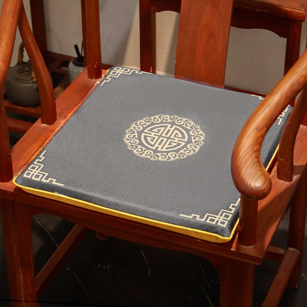 Redwood Sofa Cushion Thickened Seat Pad for Chinese Dining Chair Solid Wood Furniture Armchair