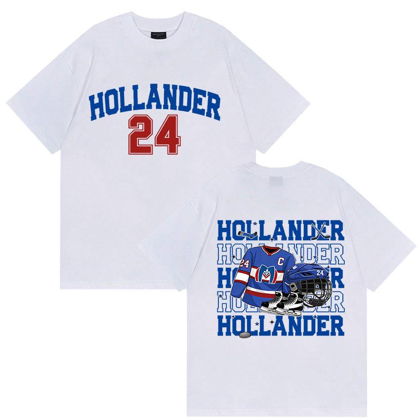 heated rivalry 100cotton mens shirt jersey Commemorative Tshirt Summer Shane Hollander 24 Short Sleeve Unisex Streetwear Shirt