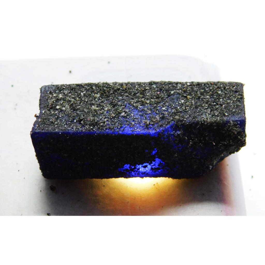 114 Ct Natural Blue Sapphire Rough Certified Uncut Loose Gemstones A-2083