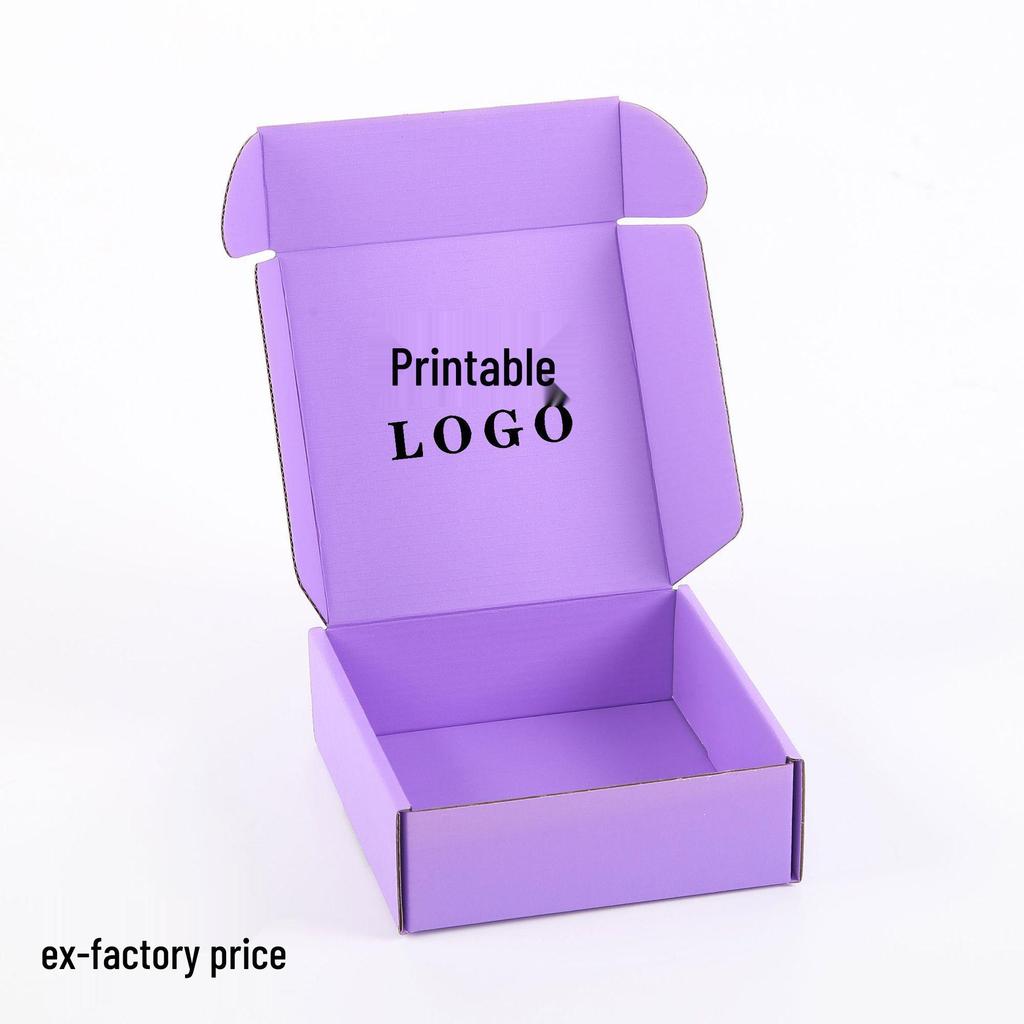 Reinforced Square Airplane Box for Express Shipping: Anti-Pressure, Anti-Fall, Enlarged Down Jacket Packaging.