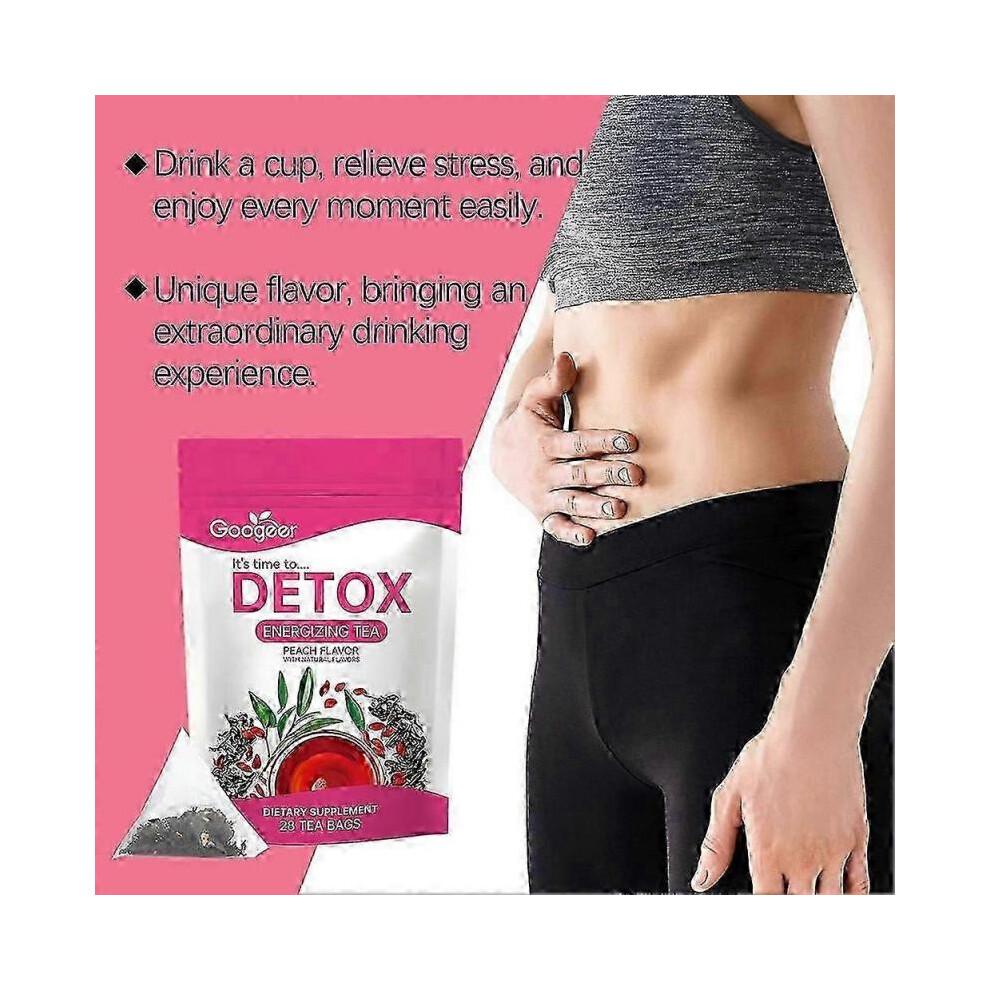 (3 Bags) 28pcs Detox Tea for Weight Loss Belly Fats Herbal Slimming Tea for Metabolism Boost Effective Quick Fats Loss Body Shaping for Mens Womens