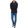 Emporio Armani EA7 Logo Kapuzen-Reißverschluss Langarm Sweatshirt Herren sweatshirt Schwarz 6DPM26-PJODZ-1200