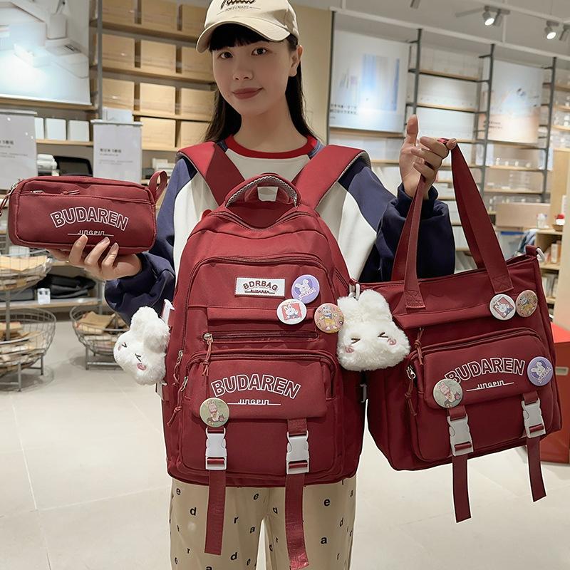 Children's Schoolbags Elementary Schoolbags Female College Students Junior High School Students Male Backpacks