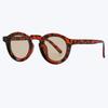 New Vintage Round Sunglasses Women Men Brand Circular Sun Glasses Female Oval Eyewear Sunglasses for Male Female Eyeglasses