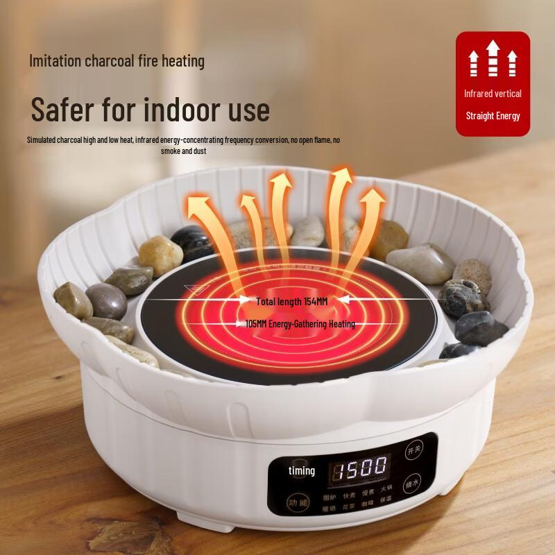Alliancer Winter Electric Tea & Heating Stove Set