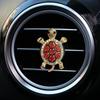 Car Vent Perfume Clip Cute Cartoon Turtle Design Car Interior Air Freshener Unique Scent Ornament for Auto Use
