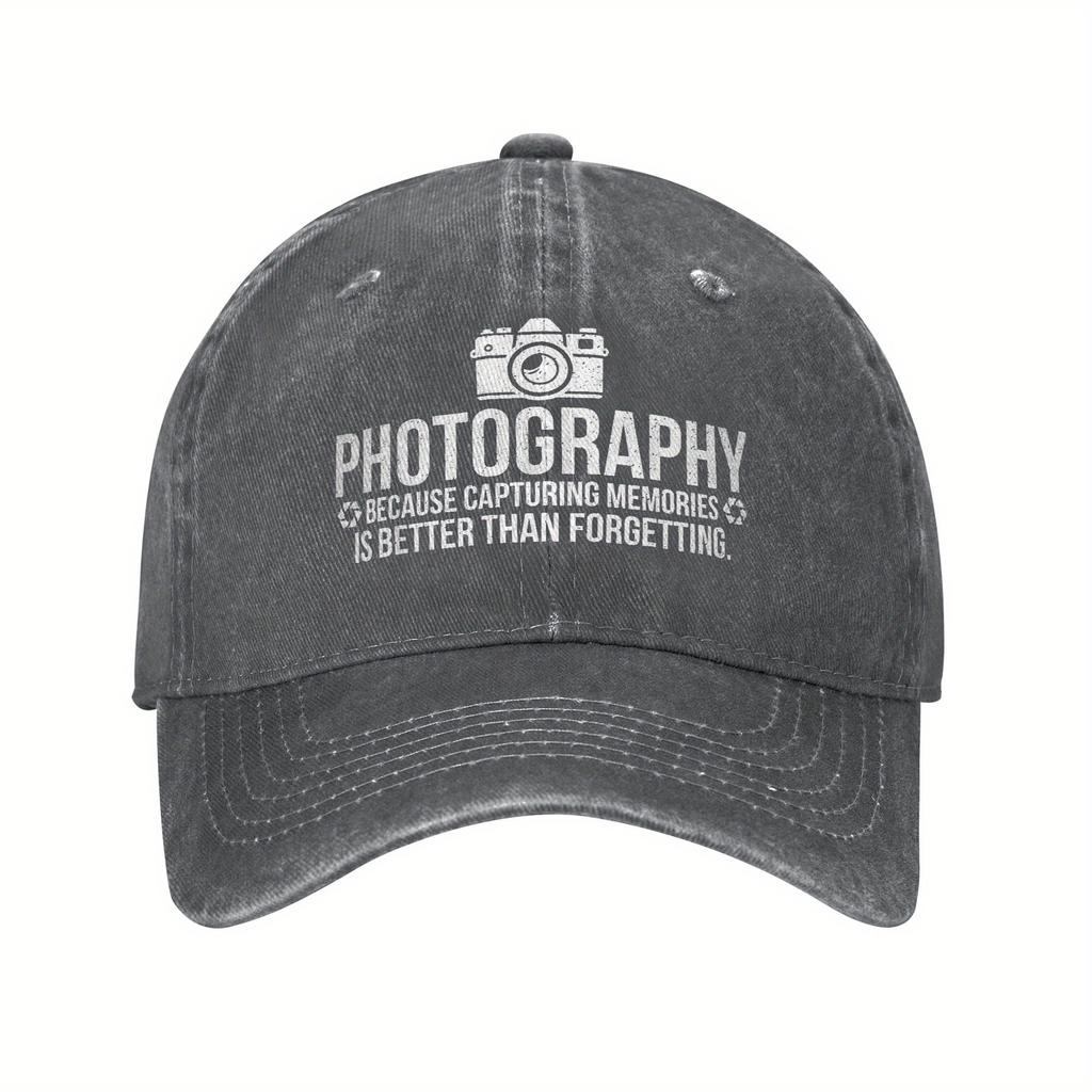 New Humorous Photographer Design Witty Phrase for Photographers Baseball Cap for Men And Women for Summer