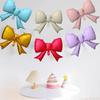 6 Stück Babyrosa Schleifenballon Fliege Rosa Ballon Mini Schleifenballon Hochzeit Brautdusche Mädchen Geschenk Ballon Dekoration