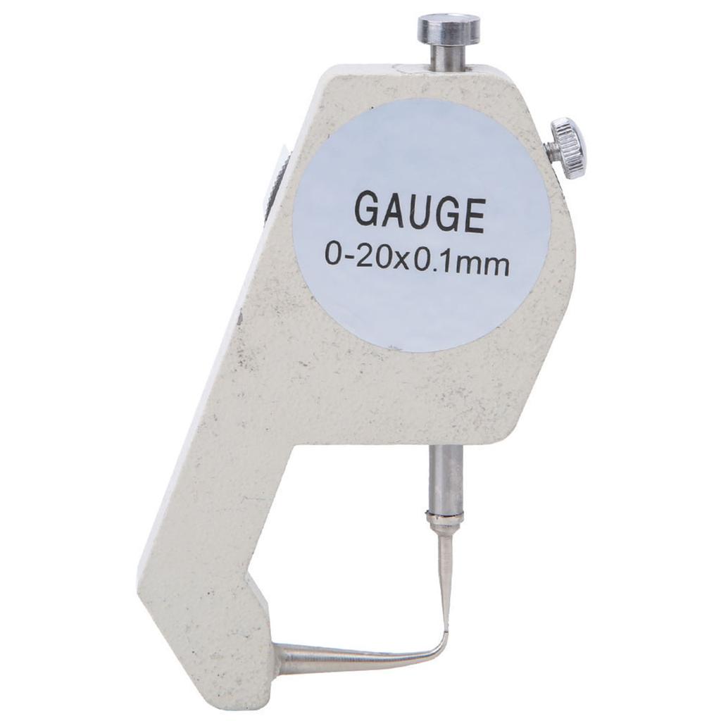0‑20mm Dental Messschieber Dickenmessgerät Meter Dentallaborausrüstung Zahnmedizinische Werkzeuge