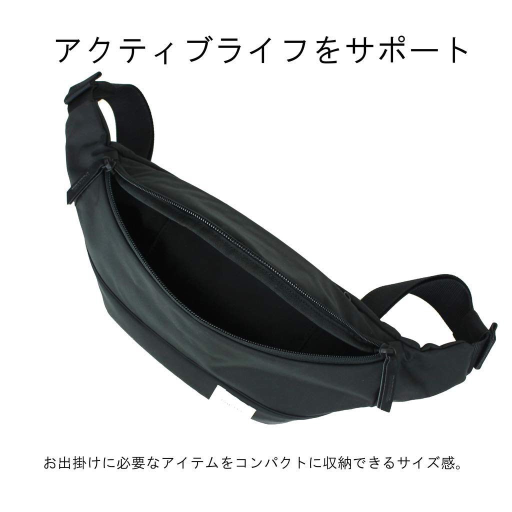 Porter Girl Mousse Waist Bag Navy (L) 751-18181