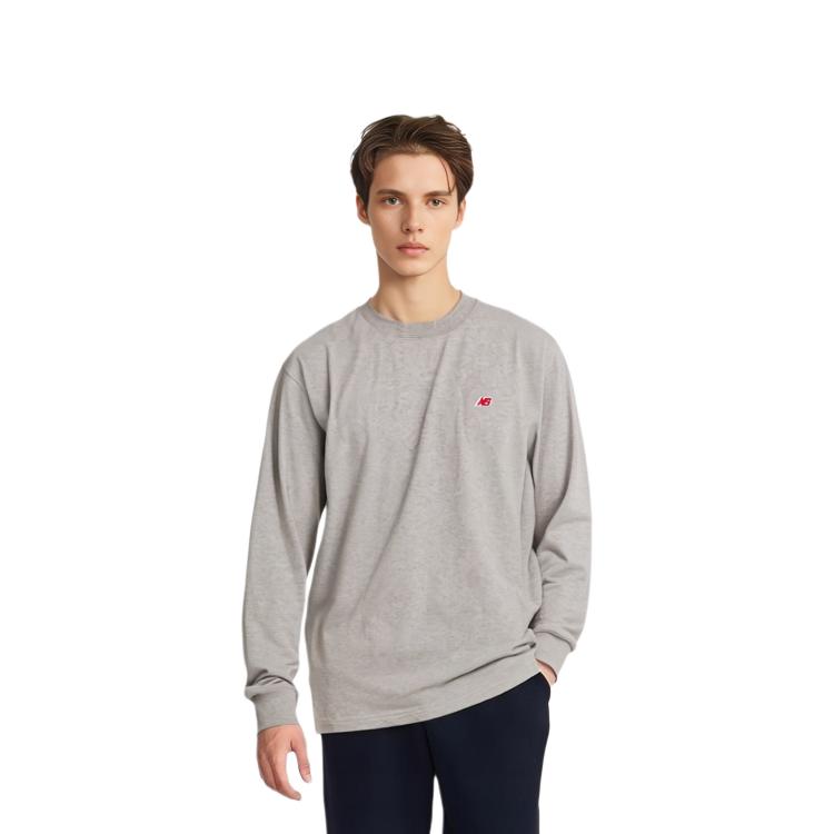 Men's T-Shirt New Balance Made In Usa Core L/S T Shirt