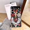 Art F-Fridas K-Kahlo COOL Phone Case For Samsung S25,S24,S21,S22,S23,S30,Ultra,S20,Plus,Fe,Note,10,9,5G Transparent Cover