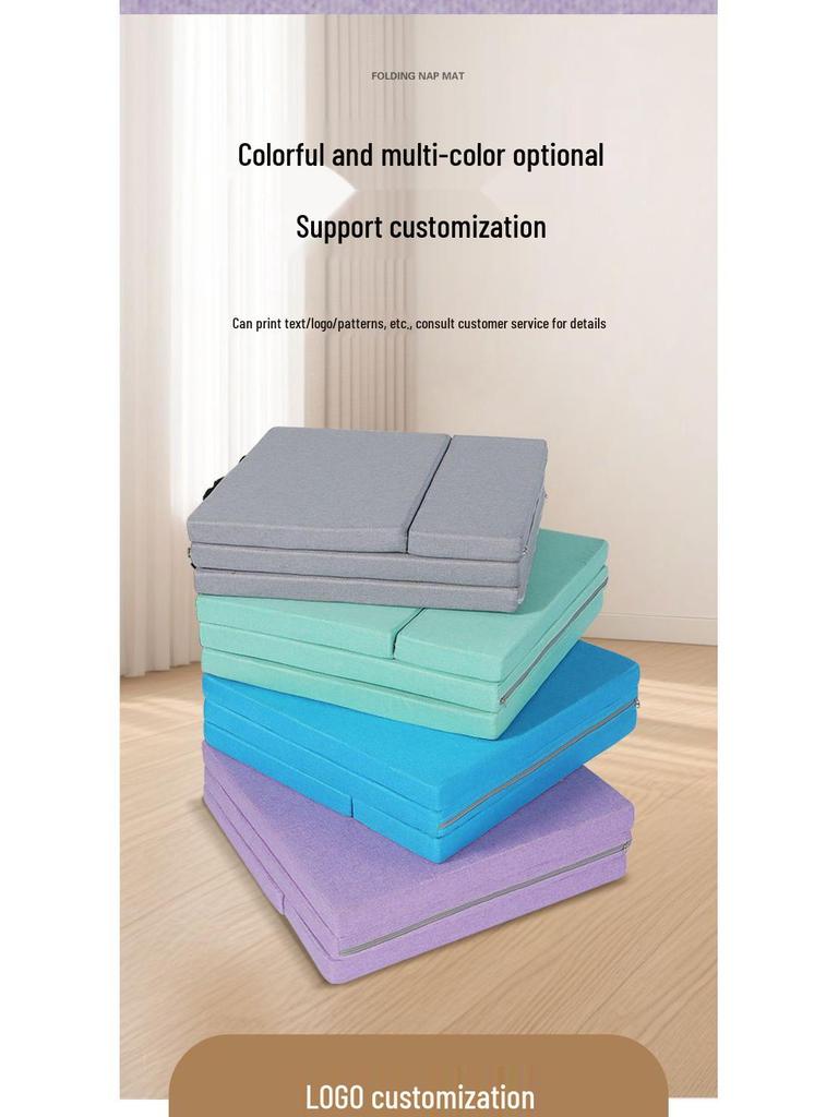 School-Approved Folding Nap Mat for Students and Adults - Portable and Office-Friendly