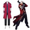 Devil May Cry Dante Cosplay Costume Set With Jacket Pants Gloves For Anime Game Roleplay