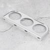 52mm/2in 3-Hole Triple Instrument Panel   Gauge Mounting Bracket Car Dashboard Meter Iron Holder