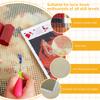 Cute Cat Style Latch Hook Rug Kit Beginners Starter DIY Pre Printed Bright Color Latch Carpet Making Tool Kit with Instructions