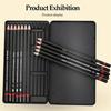 Graphite Shading Wooden Lead Pencils 2H-8B Drawing Pencil Journal Sketch Pencil  Stationery