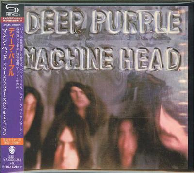CD DEEP PURPLE Machine Head 2012 Remastered Speci WPCR171901 WARNER BROS 2016 Japan Obi Rock