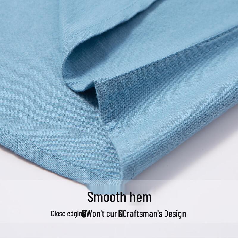 Hodo Men's Pure Cotton Chinese Stand Collar Long Sleeve Shirt