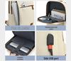 Versatile Large Capacity Color Block Business Travel Backpack
