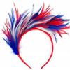 Halloween Colorful Feather Headdress Headband