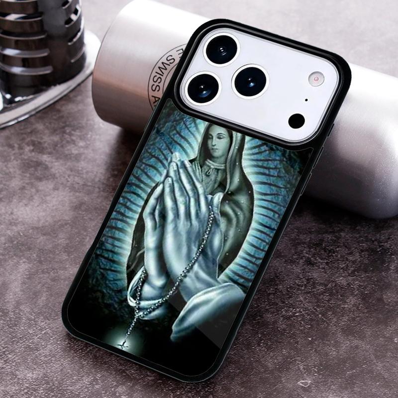 Guadalupe San Judas Phone Case for iPhone 17 16 15 Pro Max Air 14 13 12 11 Plus Shockproof Cover