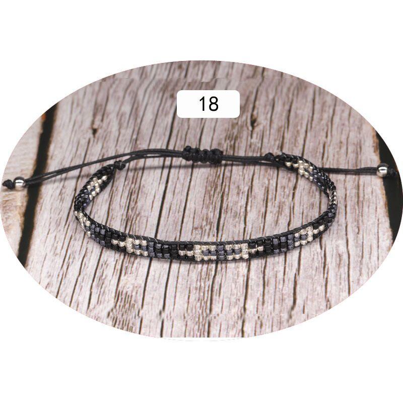 

Браслет Подвески Мужская мода Регулируемые прочные модные бохо ручной работы богемные парные браслеты для женщин унисекс Bracelet Style 18