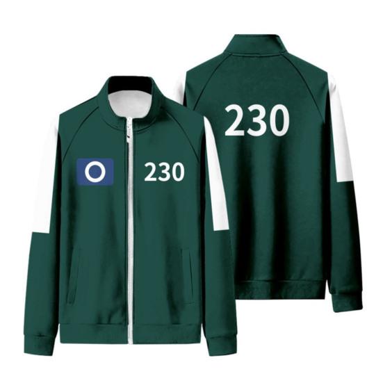 230 001 007 Tepláková souprava Cosplay Kostým Korejská unisex bunda s krátkým rukávem Top joggingové kalhoty 3dílná souprava teplákových souprav Masquerade Party Outfit