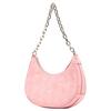 Aren Visetos Nappa Leather Shoulder Bag, Chain Bag, Handbag, Shoulder Bag Small Women's Pink MWHCATA11QZ001