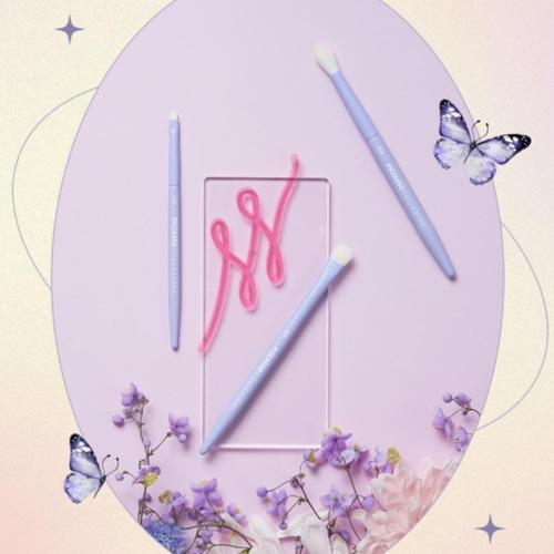 PICCASSO Collezioni Eyeshadow Brush Set 3items [Purple Edition]