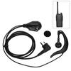 2 way GeneraL purpose Radio Universal K Type Headphone In ear Mic Walkie Talkie Earphone