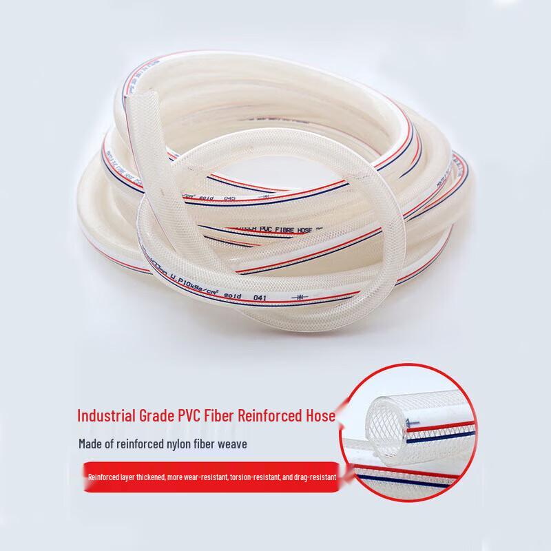 Jixiong PVC Fiber Reinforced Transparent Water Hose
