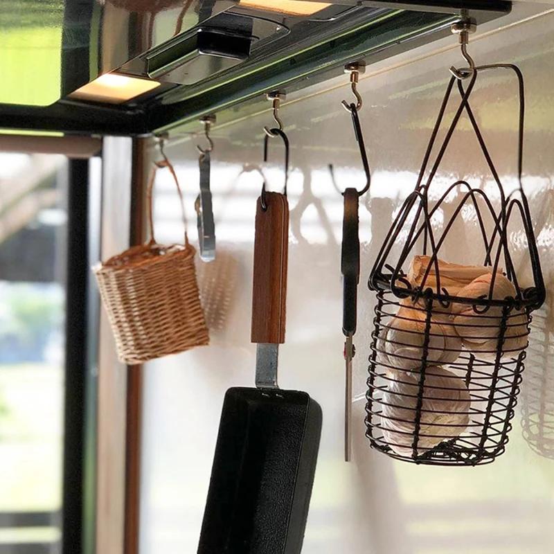 Strong Magnetic Hooks Multi-Purpose Storage Hooks Home Kitchen Bar Storage Hooks Key Storage Hooks Bathroom Hangers