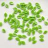 50 pieces of mixed green mini leaves flat back rhinestone diy jewelry making manicure art Deco small green leaves