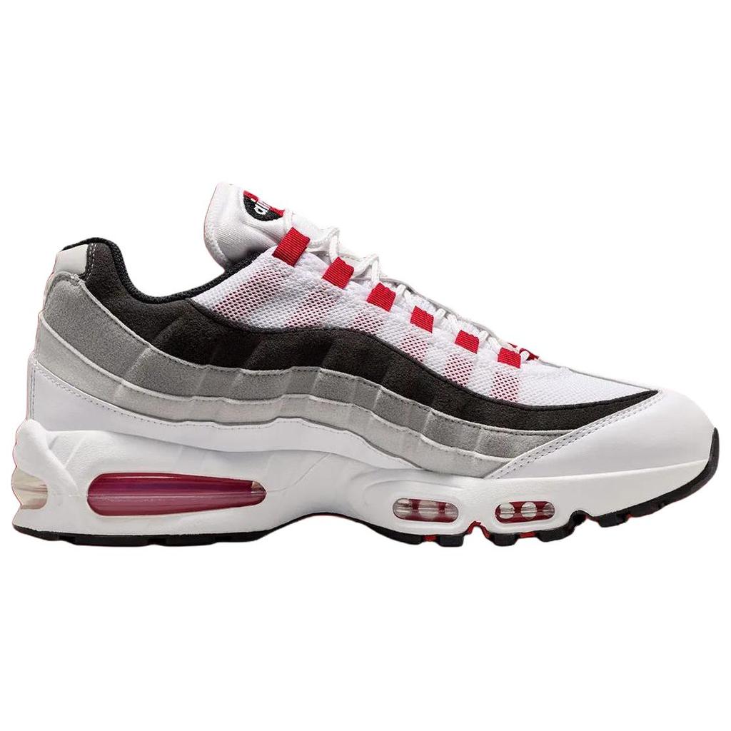 Nike Air Max 95 OG Comet Red 2026 Męskie Sneakersy Białe Neutralny Szary Średni Szary IB7862-100