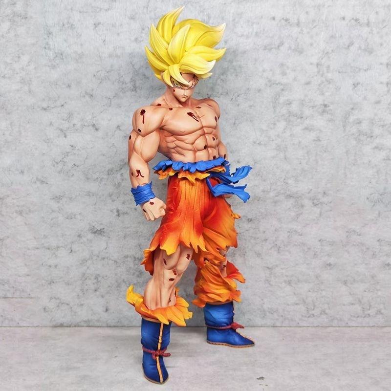 Super Saiyan Jmy First Super, Battle Loss, Wukong, Weekly Color, Nude, Model Ornament, Boxed Figure.