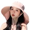 UV Protection Hat for Wide Face Slimming Large Complete Sun UV Hat with Chin for Outdoor Free [VaTcsAxg] Women, Brim, Effect, Foldable, Size,